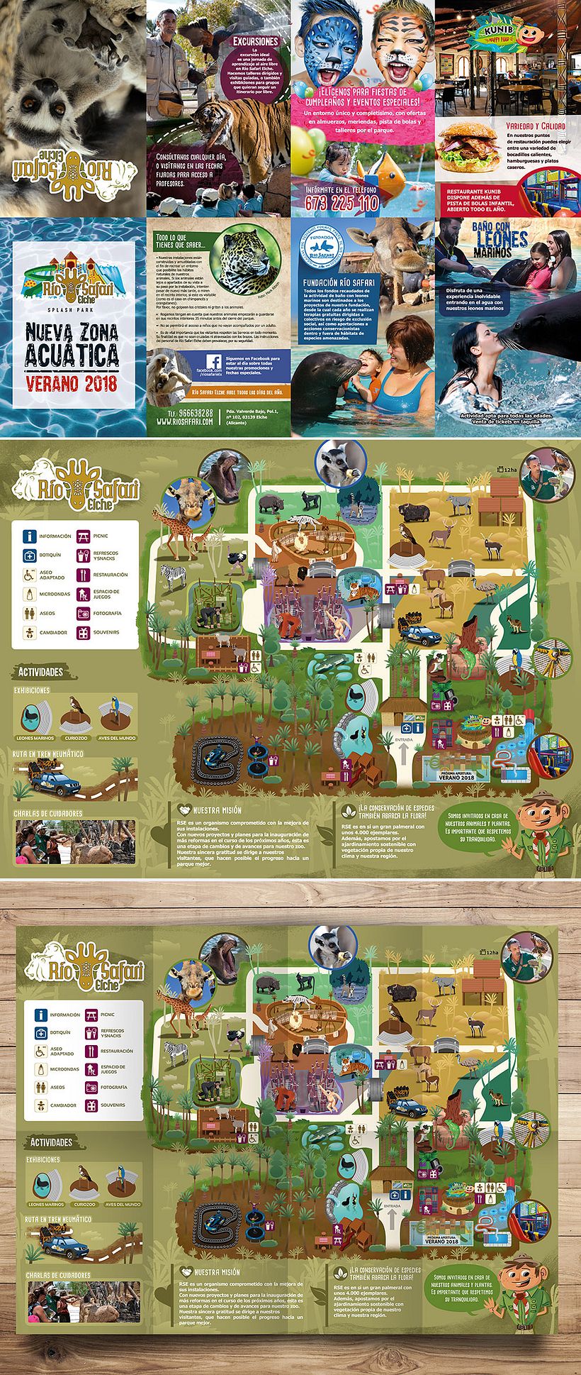 Ilustraciones para Rio Safari Elche 4