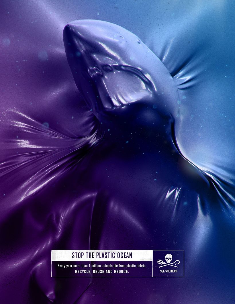 Animales plastificados para concienciar del peligro de los residuos 5