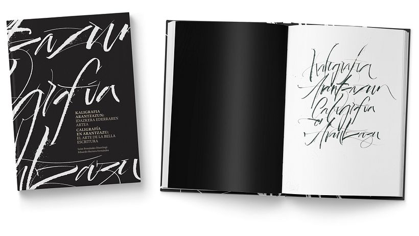 Libro «Caligrafía en Arantzazu: el arte de la bellas escritura»  0