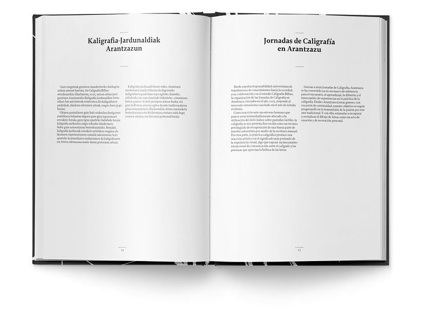 Libro «Caligrafía en Arantzazu: el arte de la bellas escritura»  5