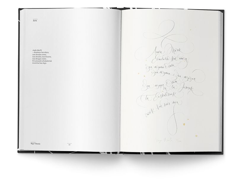 Libro «Caligrafía en Arantzazu: el arte de la bellas escritura»  15