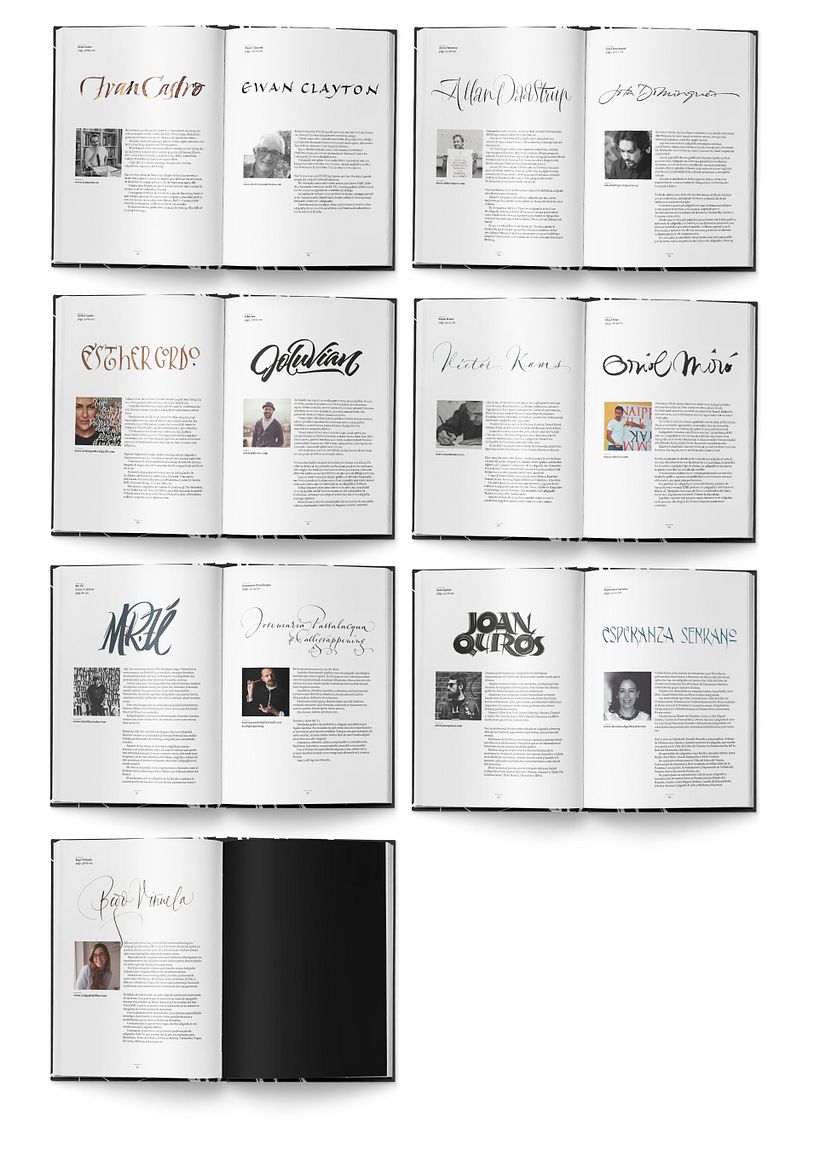 Libro «Caligrafía en Arantzazu: el arte de la bellas escritura»  16