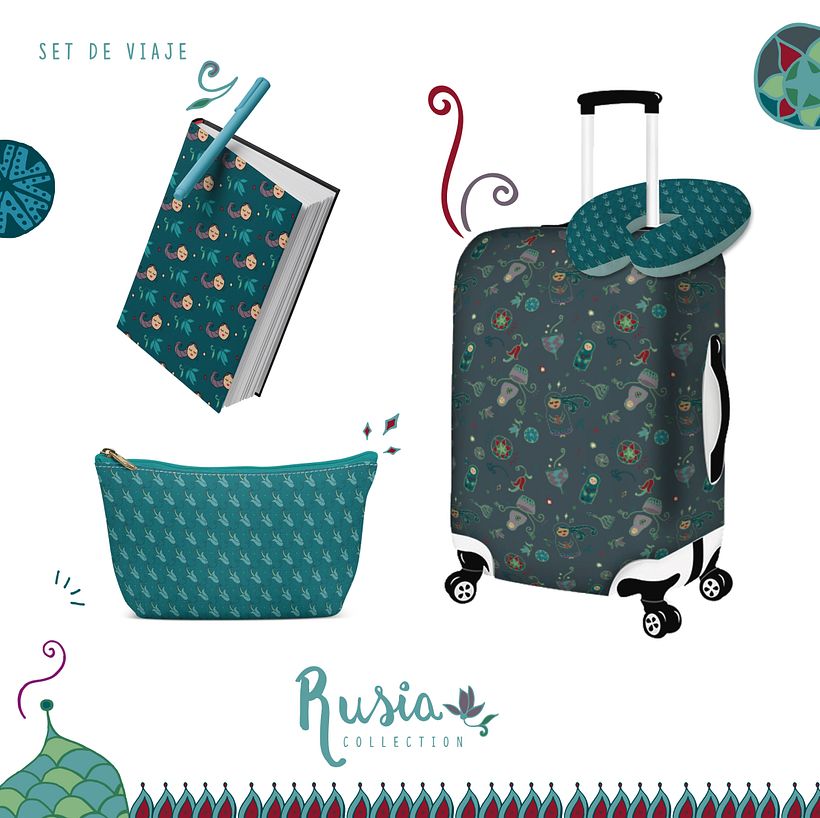 Proyecto final: Rusia collection - Pattern Design