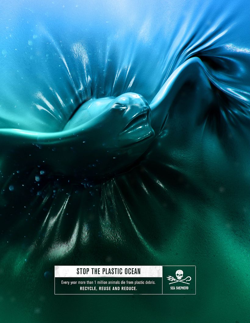 Animales plastificados para concienciar del peligro de los residuos 3