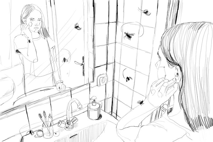 Ilustración para el libro "El futuro es femenino" Ed. Penguin Random House. Escrito por Sara Cano 8