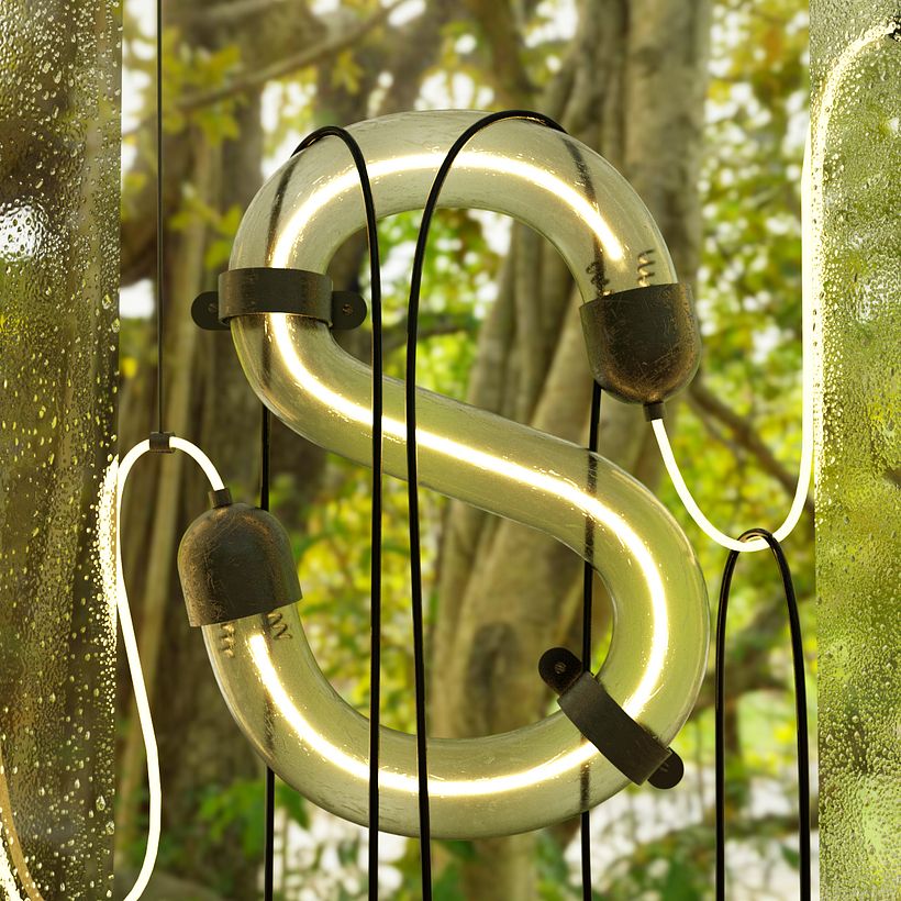 Mi Proyecto del curso: Lettering 3D: modelado y texturizado con Cinema 4D 3