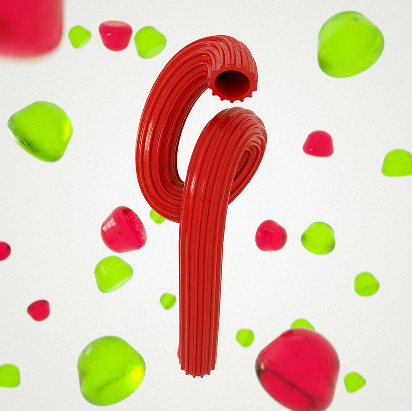 Mi Proyecto del curso: Lettering 3D: modelado y texturizado con Cinema 4D 7