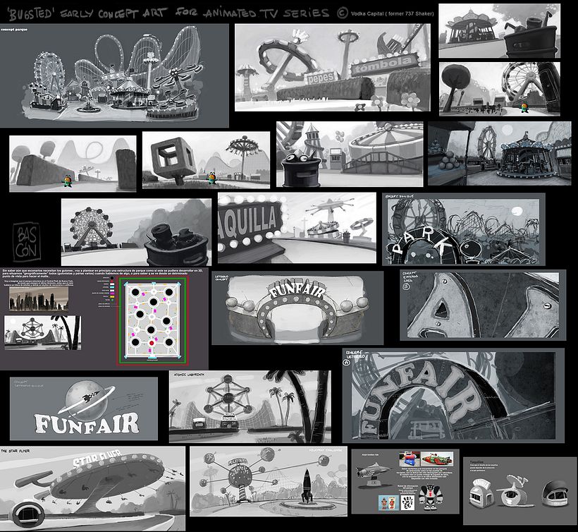 Concept art  "Bugsted" -1