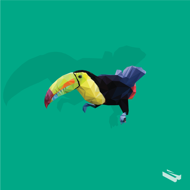 Low Polly - Vektorillustration