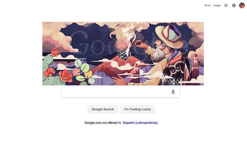 My doodle of Google 3