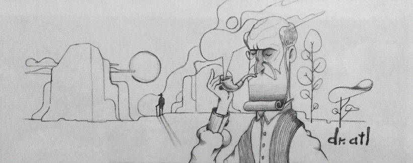 My doodle of Google 1