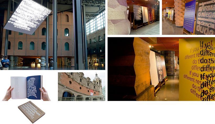 Exposición de diseño tipográfico «Alfabetización científica» 0