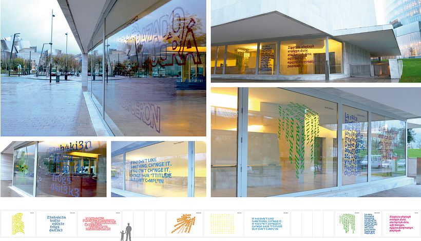 Exposición de diseño tipográfico «Alfabetización científica» 3