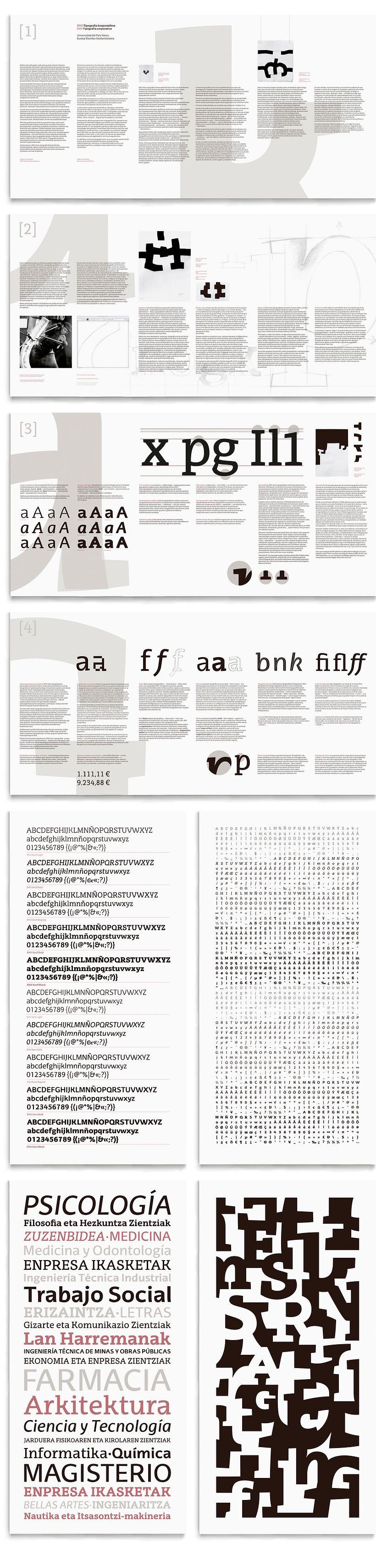 Exposición de diseño tipográfico «Tipografía EHU» 3