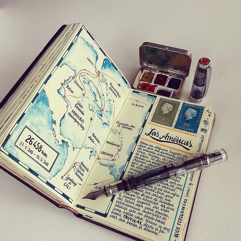 Cuadernos de viaje ilustrados 6