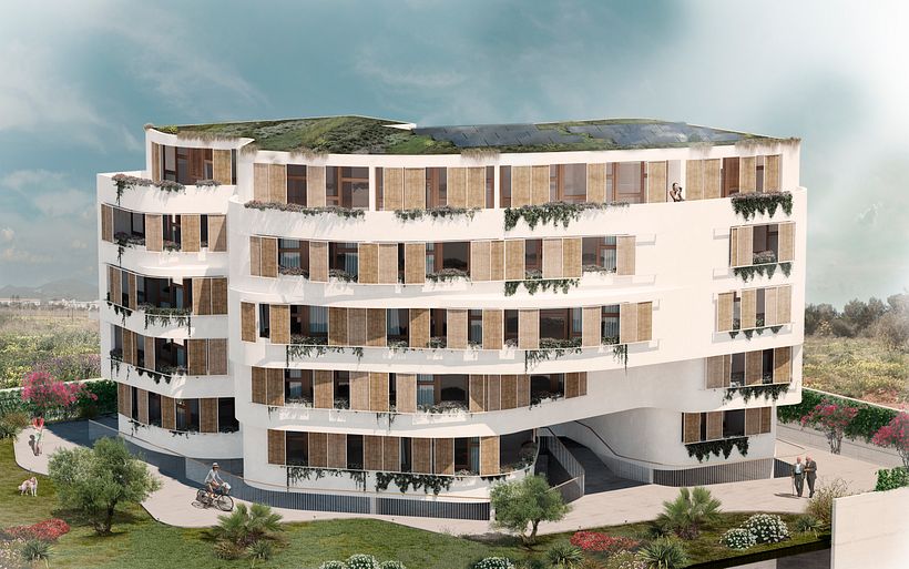 ARCHVIZ_3d Render Arquitectura IBIZA 1