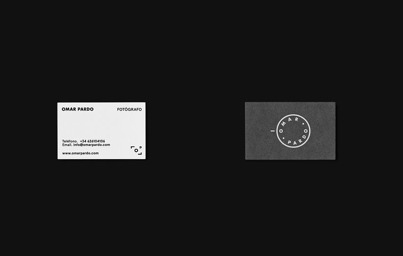 Omar Pardo Fotógrafo - Branding e Identidade