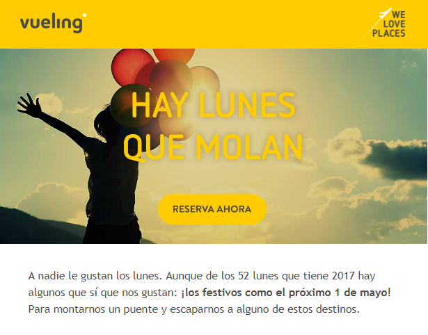 Newsletters Vueling 2