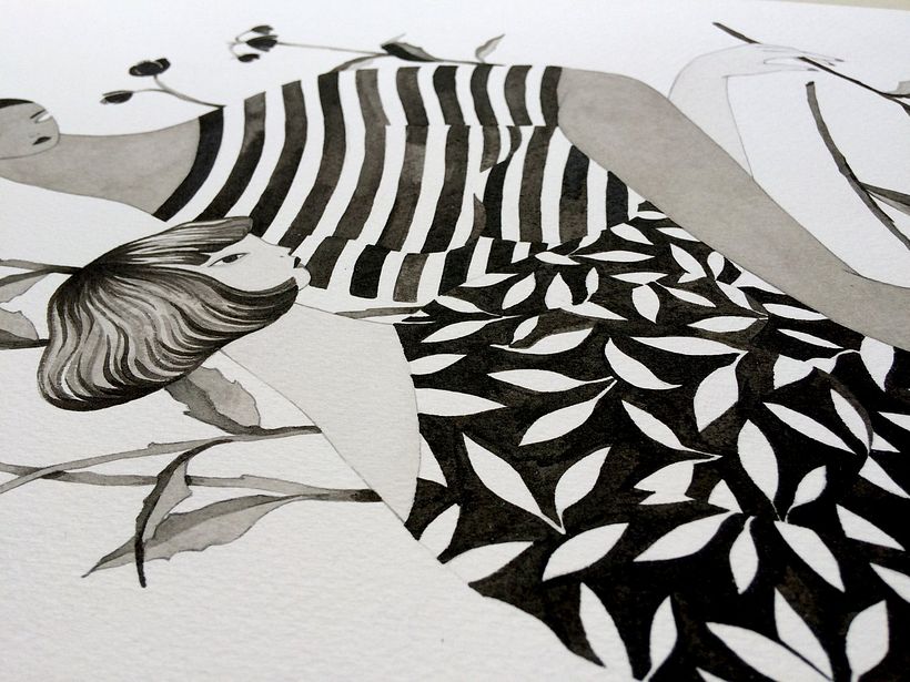 Hilda Palafox: ilustrando la feminidad con tinta china 1