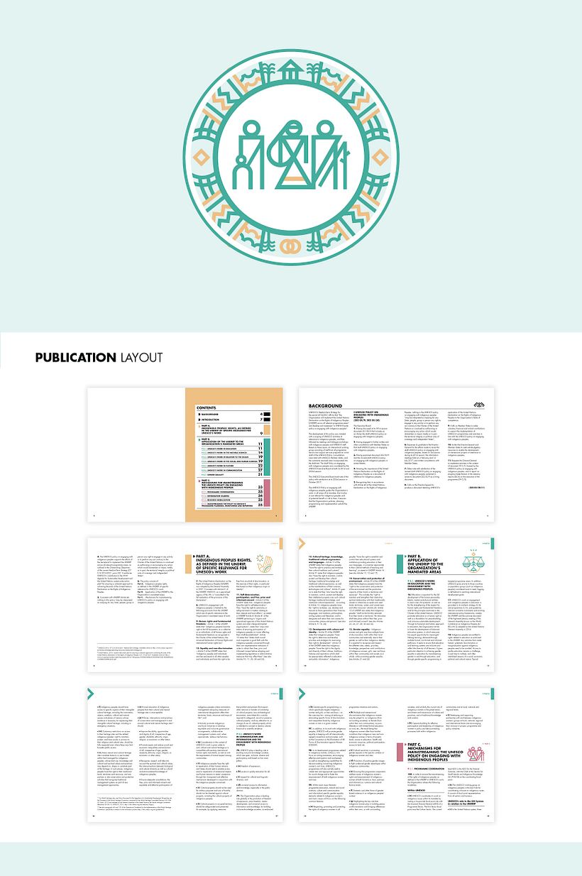 UNESCO Poster y publicación: Pueblos indígenas 2