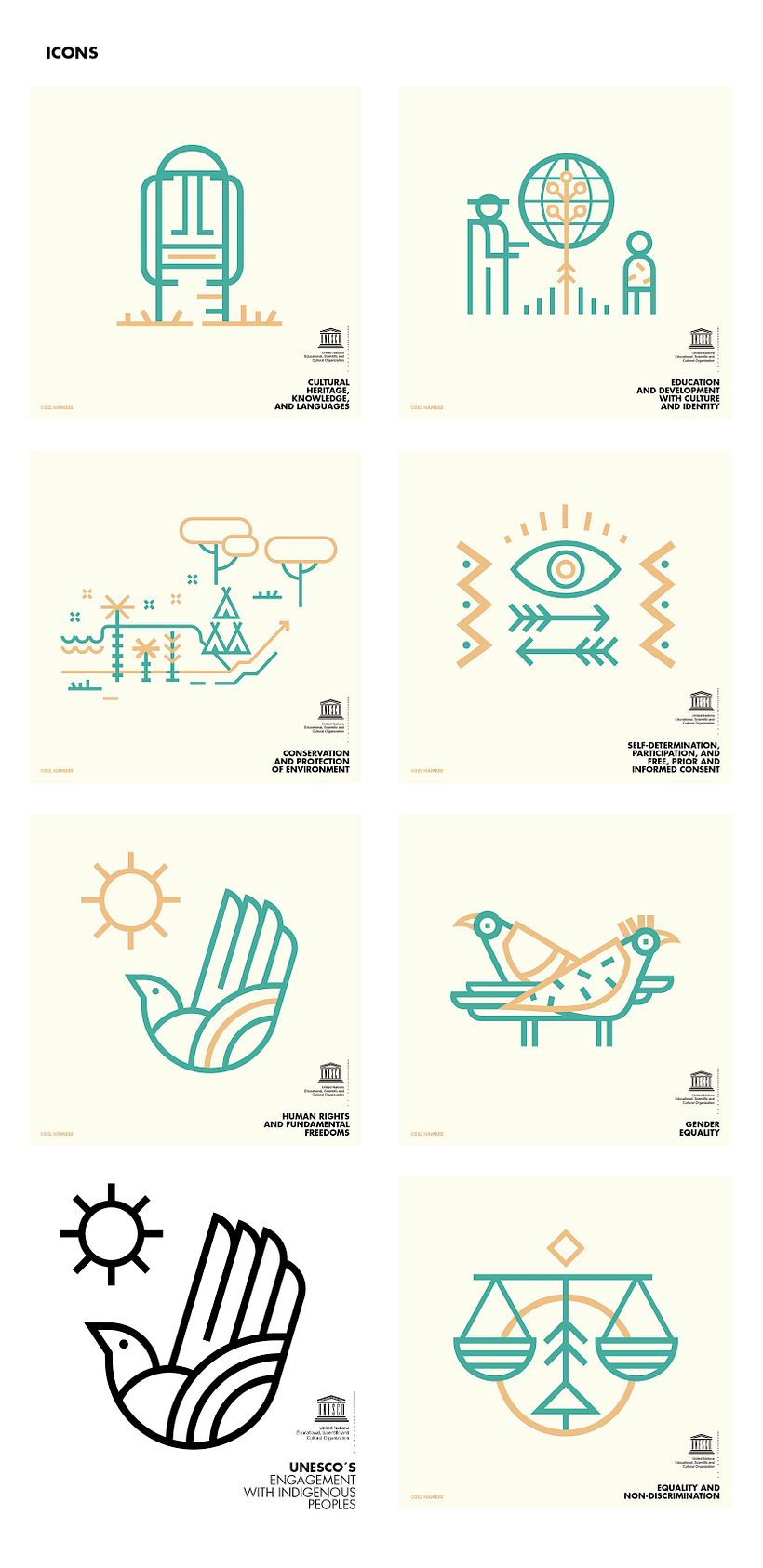 UNESCO Poster y publicación: Pueblos indígenas 3