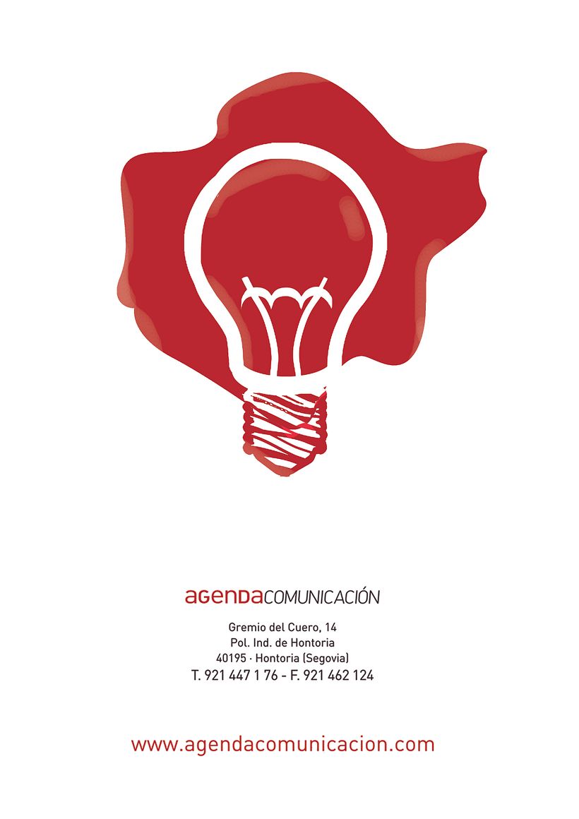 Propuesta: carpeta de presentación para Agenda Comunicación 0
