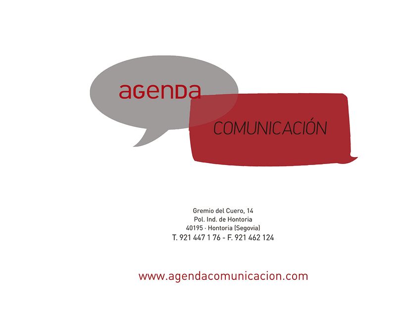 Propuesta: carpeta de presentación para Agenda Comunicación 4