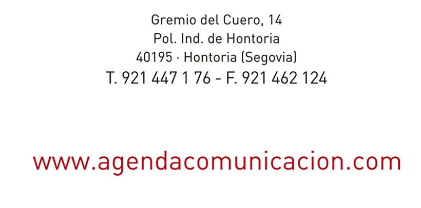 Propuesta: carpeta de presentación para Agenda Comunicación 5