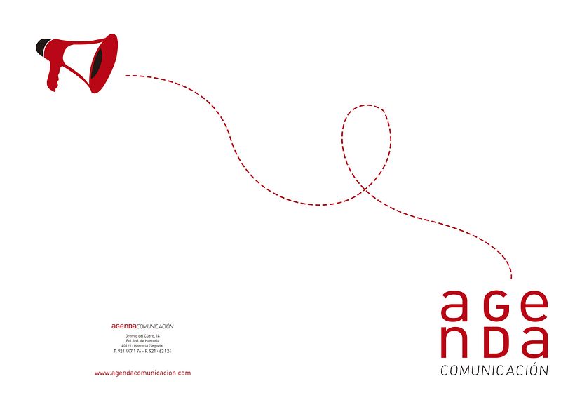 Propuesta: carpeta de presentación para Agenda Comunicación 6