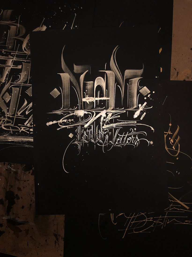 Ideas para este curso de caligrafía con tiralíneas .. 12