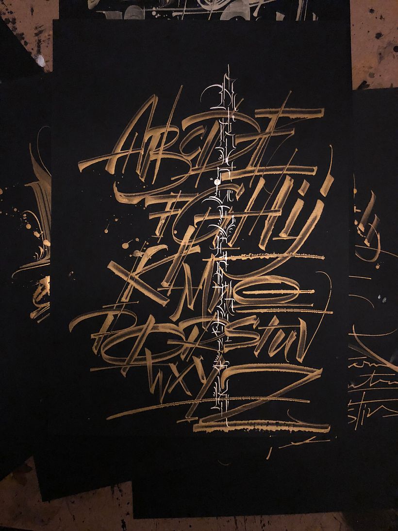 Ideas para este curso de caligrafía con tiralíneas .. 10