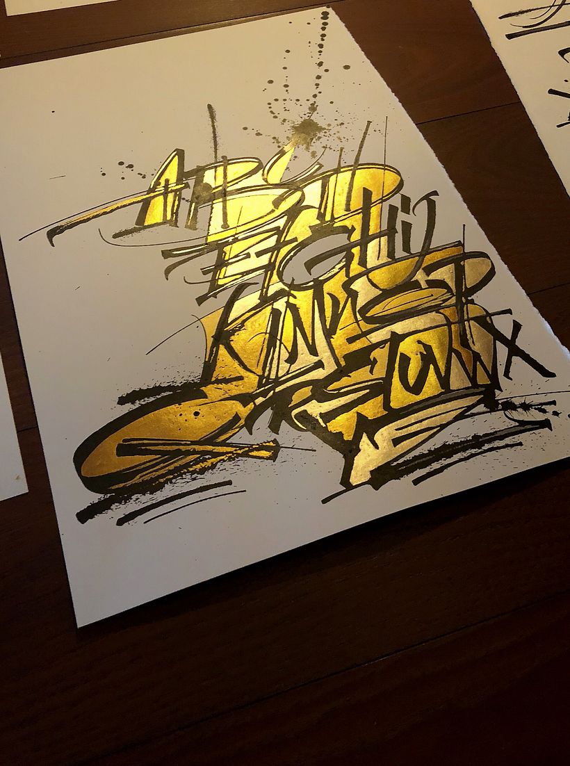 Ideas para este curso de caligrafía con tiralíneas .. 7