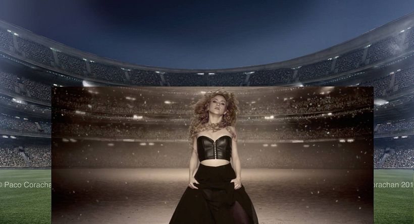 Matte Paint Video oficial (Brasil 2014) La La La (Dare) Shakira Activia Danone 1