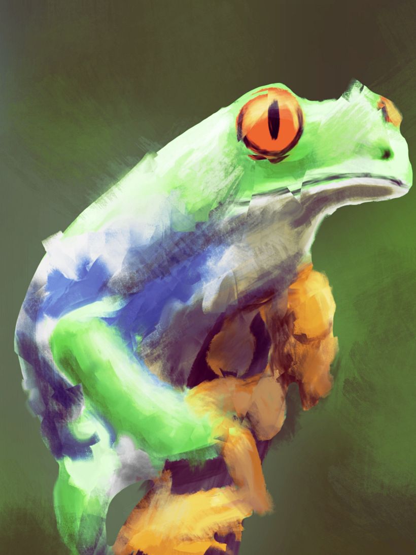 Mi Proyecto del curso: Pinceles y pixeles: introducción a la pintura digital en Photoshop -1