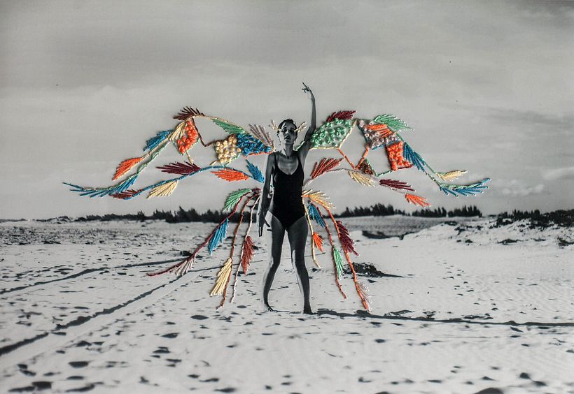 La fotografía bordada de Aline Brant 1