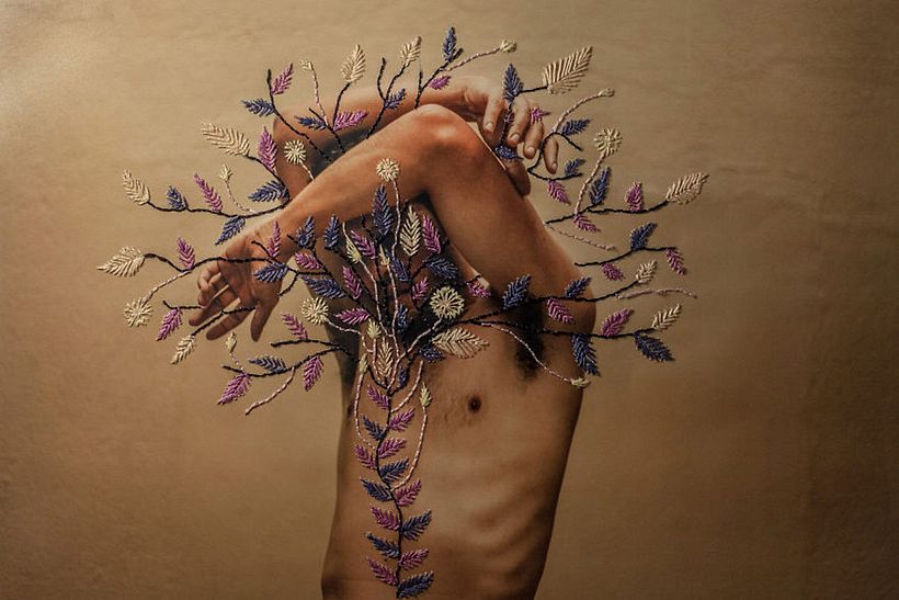 La fotografía bordada de Aline Brant 12