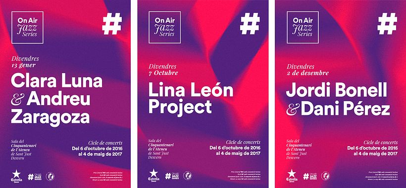 On Air Jazz Series 2016 2