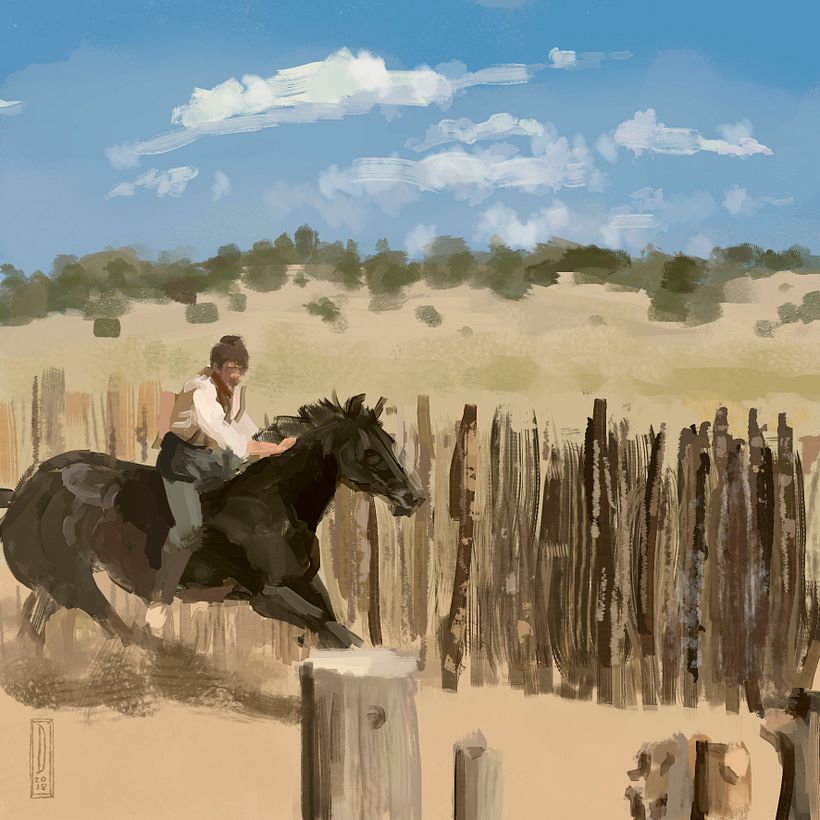 Mi Proyecto del curso: Pinceles y pixeles: introducción a la pintura digital en Photoshop 5