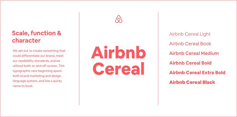 Cereal, la nueva tipografía de Airbnb 5