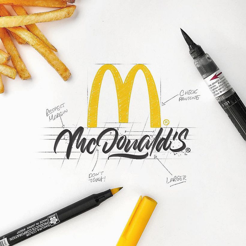 Logotipos reinterpretados con lettering 6