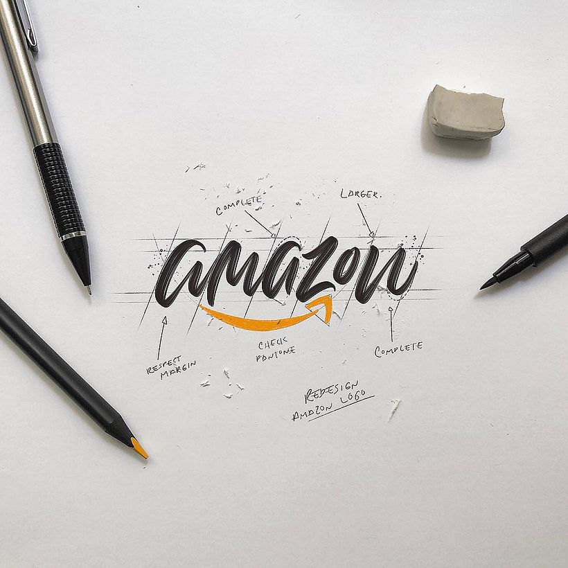 Logotipos reinterpretados con lettering 7