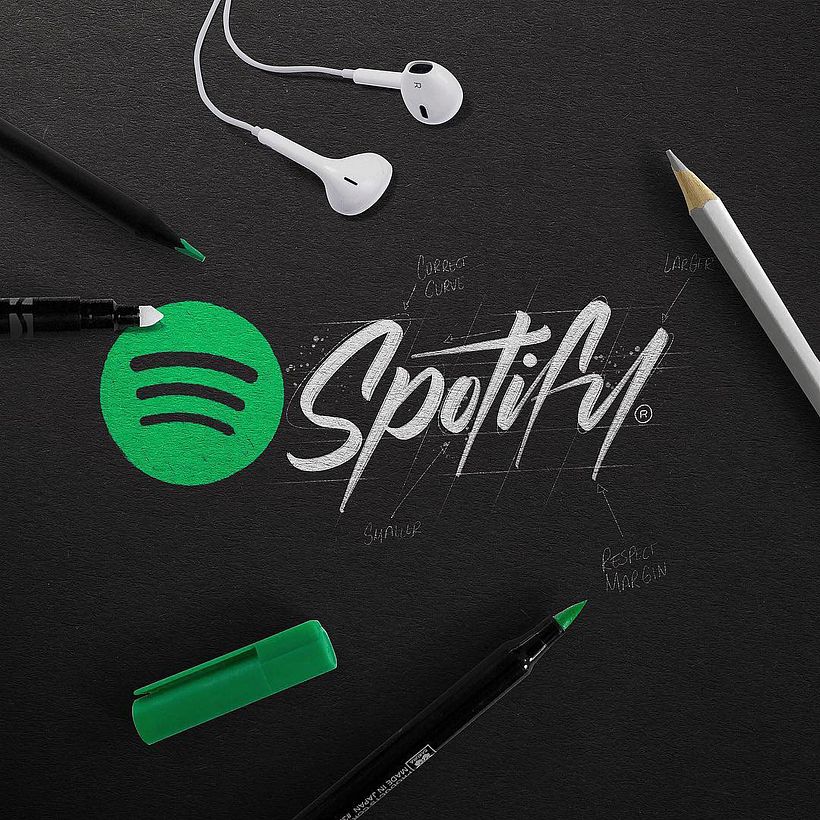 Logotipos reinterpretados con lettering 9