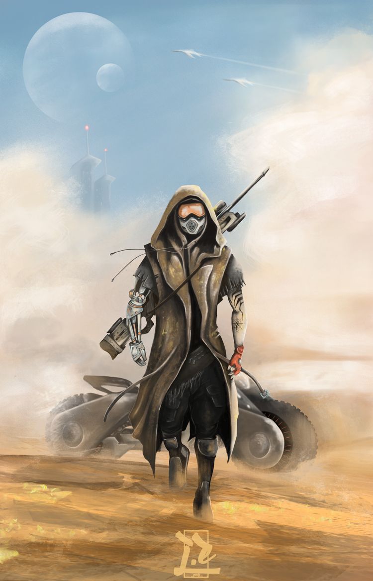 Saqueador...Mi Proyecto del curso: Diseño de personajes para concept art 0