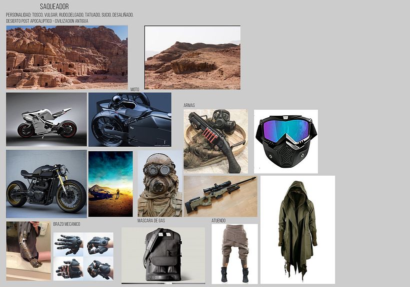 Saqueador...Mi Proyecto del curso: Diseño de personajes para concept art 1