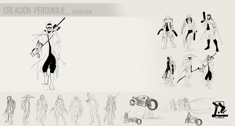 Saqueador...Mi Proyecto del curso: Diseño de personajes para concept art 2