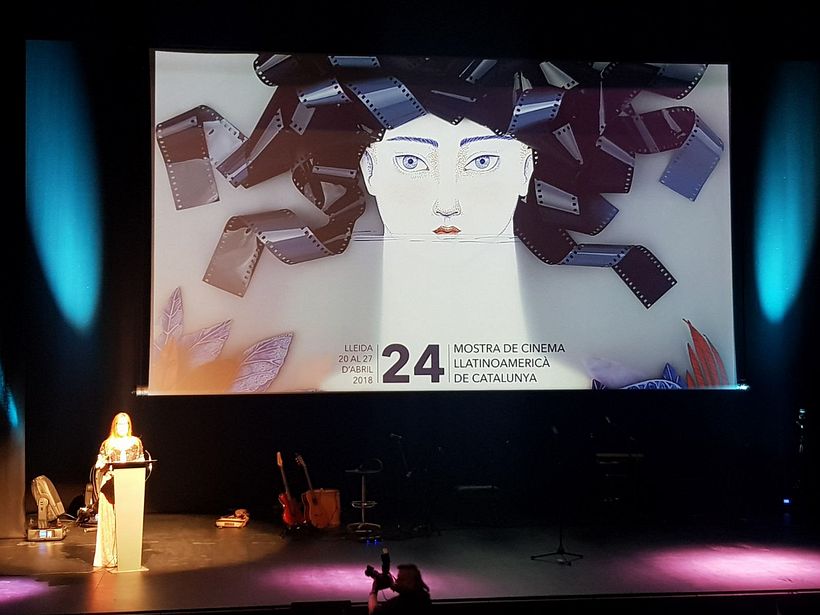 Poster for the 24th edition of the Latin American Film Festival of Catalonia 12