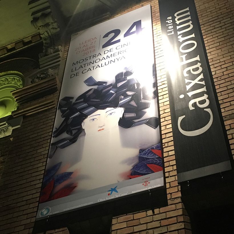 Poster for the 24th edition of the Latin American Film Festival of Catalonia 8