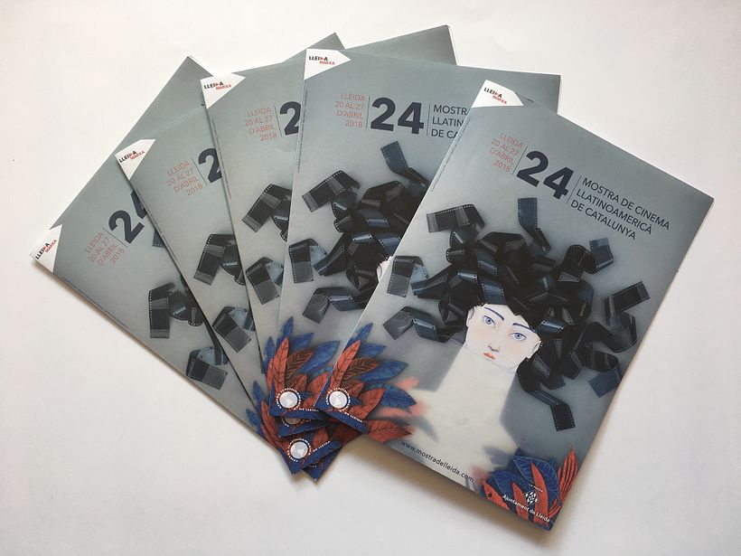 Poster for the 24th edition of the Latin American Film Festival of Catalonia 10