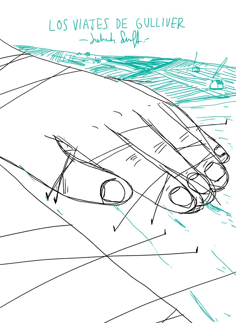 Los Viajes de Gulliver (book cover) 1