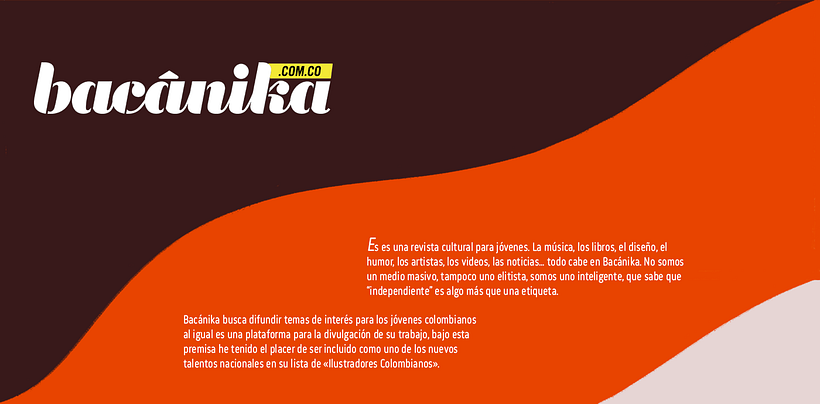 ILUSTRADORES COLOMBIANOS / BACÁNIKA -1